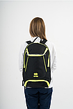 Рюкзак ERREA THOR Черный с желтым флуоресцентным, фото 4
