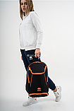 Рюкзак ERREA THOR Черный с оранжевым флуоресцентным, фото 7