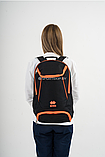 Рюкзак ERREA THOR Черный с оранжевым флуоресцентным, фото 6