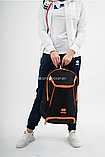 Рюкзак ERREA THOR Черный с оранжевым флуоресцентным, фото 2