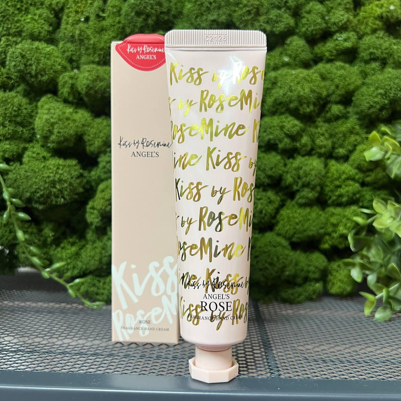 Парфюмированный крем для рук Evas Kiss By Rosemine Fragrance Hand Cream Angel's Rose, 60мл - фото 1 - id-p220941379