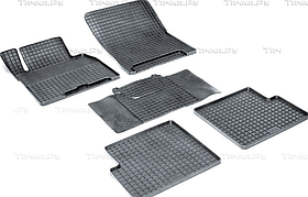 Коврики резиновые Seintex с узором сетка для салона Mercedes-Benz G-Класс W463 2001-2008