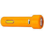 Фонарь ручной с АКБ Positive Plus цветной PPAc1WCOBLiOn (1W + 1W COB, зарядка от micro USB)