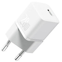 Сетевое зарядное устройство OS-Baseus GaN5 Fast Charger(mini) 1C 20W EU (CCGN050102) белый