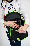 Рюкзак ERREA THOR Черный с салатовым флуоресцентным, фото 7