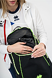 Рюкзак ERREA THOR Черный с салатовым флуоресцентным, фото 9