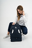 Cпортивный рюкзак с отделением для обуви ERREA BOOKER Темно-синий / белый, фото 7