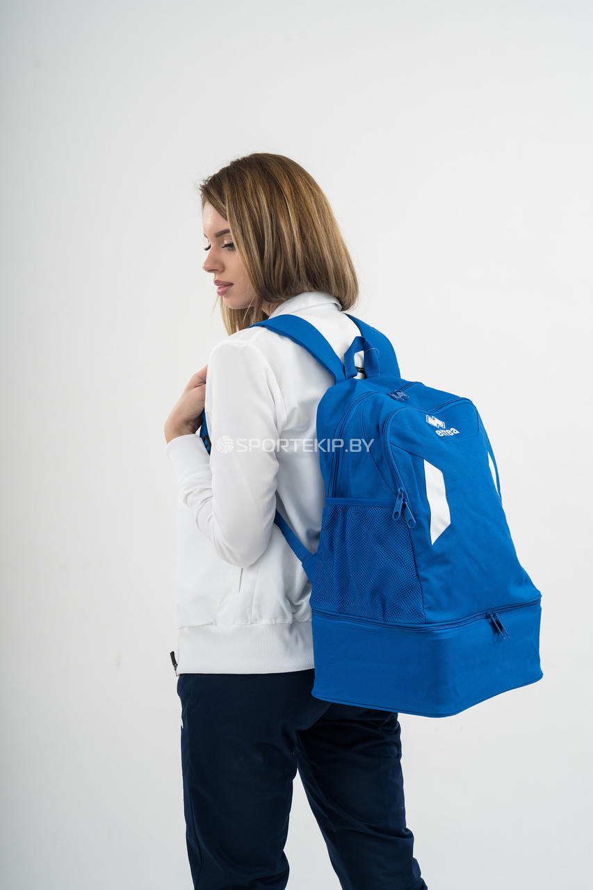 Cпортивный рюкзак с отделением для обуви ERREA BOOKER Синий / белый - фото 8 - id-p78576107