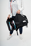 Cпортивный рюкзак с отделением для обуви ERREA BOOKER Черный / белый, фото 10