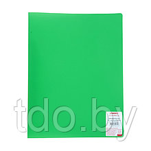 Папка с пружинным скоросшивателем PROFF, А4, 20мм, 450мкм, зелёная