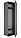 Шкаф-пенал платяной Гранж ШК-001 серый шифер/МДФ графит софт, фото 2