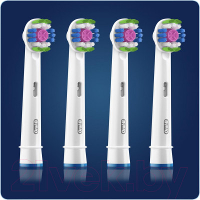 Набор насадок для зубной щетки Oral-B EB18рRB 3D White CleanMaxim - фото 3 - id-p220946157