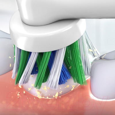 Набор электрических зубных щеток Oral-B Pro 3 Black + Oral-B Pro Frozen - фото 4 - id-p220946188