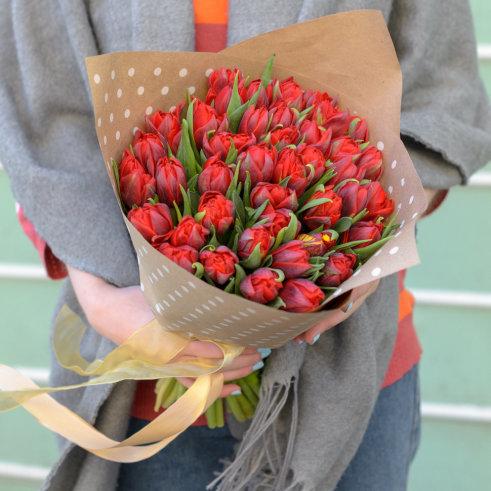 Тюльпаны красные. - фото 2 - id-p72196293