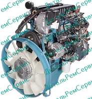 Двигатель рядный, 4-цилиндровый дизельный ЯМЗ-53523