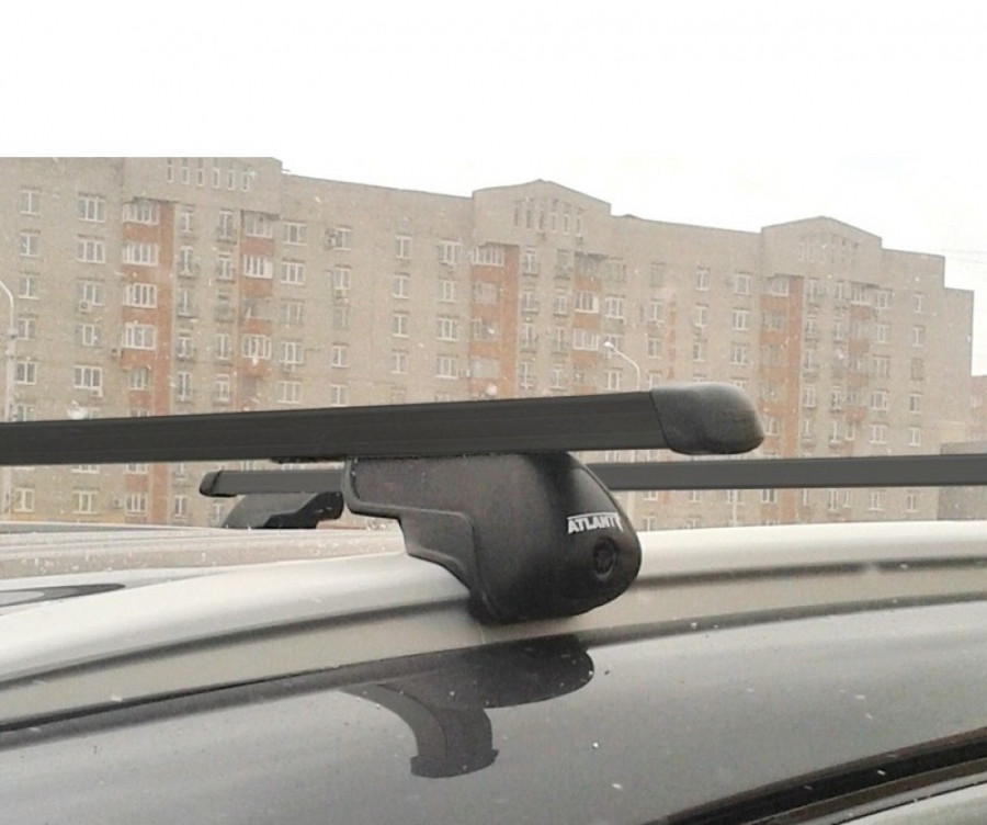 Багажник Атлант для Kia Sorento 3, 2015-… на интегрированные рейлинги