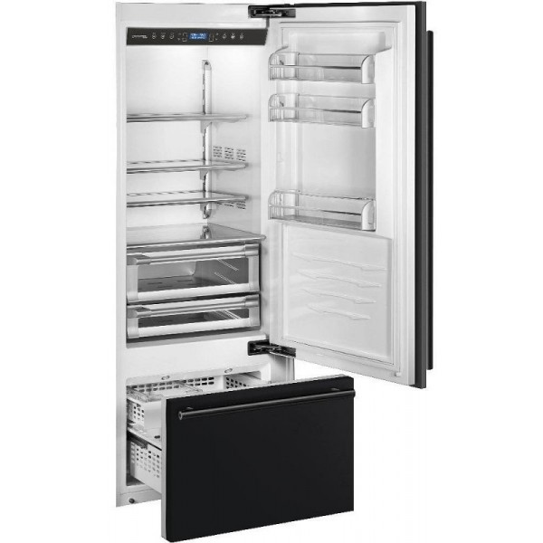 Холодильник с нижней морозильной камерой Smeg RI96RSI - фото 1 - id-p220819831