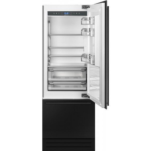 Холодильник с нижней морозильной камерой Smeg RI76RSI - фото 1 - id-p220819833