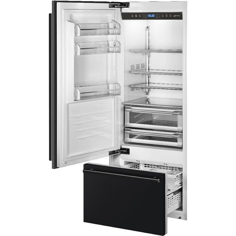 Холодильник с нижней морозильной камерой Smeg RI76LSI - фото 1 - id-p220819834