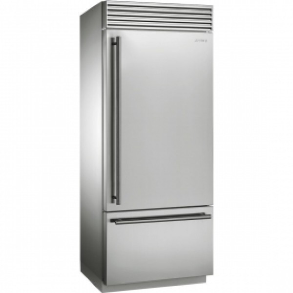 Холодильник с нижней морозильной камерой Smeg RF396RSIX - фото 1 - id-p220819835