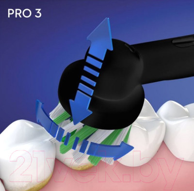 Набор электрических зубных щеток Oral-B Pro 3 - фото 5 - id-p220952578