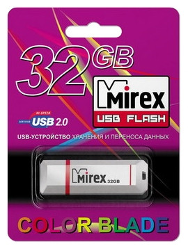 USB Flash Mirex KNIGHT WHITE 32GB (13600-FMUKWH32)