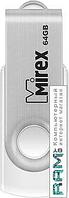 USB Flash Mirex Swivel White 64GB 13600-FMUSWT64