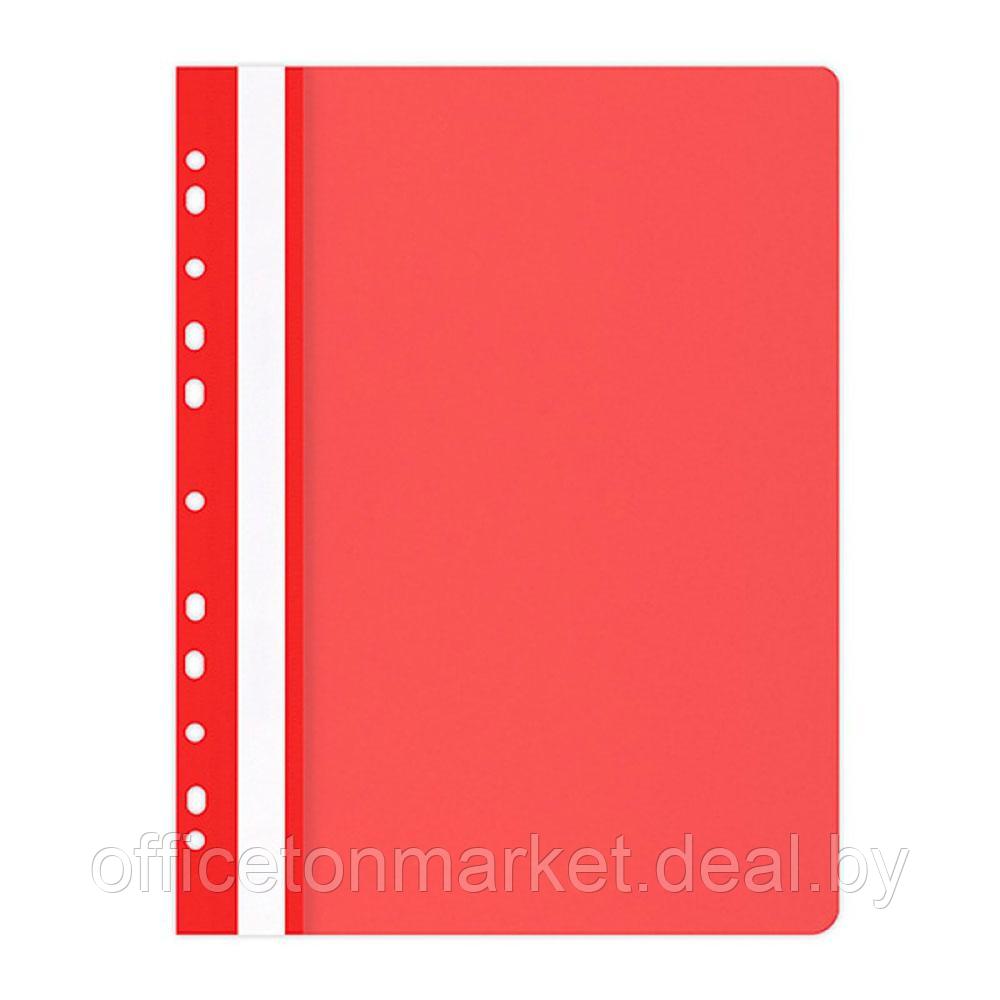 Папка-скоросшиватель с перфорацией "Office Product", А4, красный - фото 1 - id-p220660830
