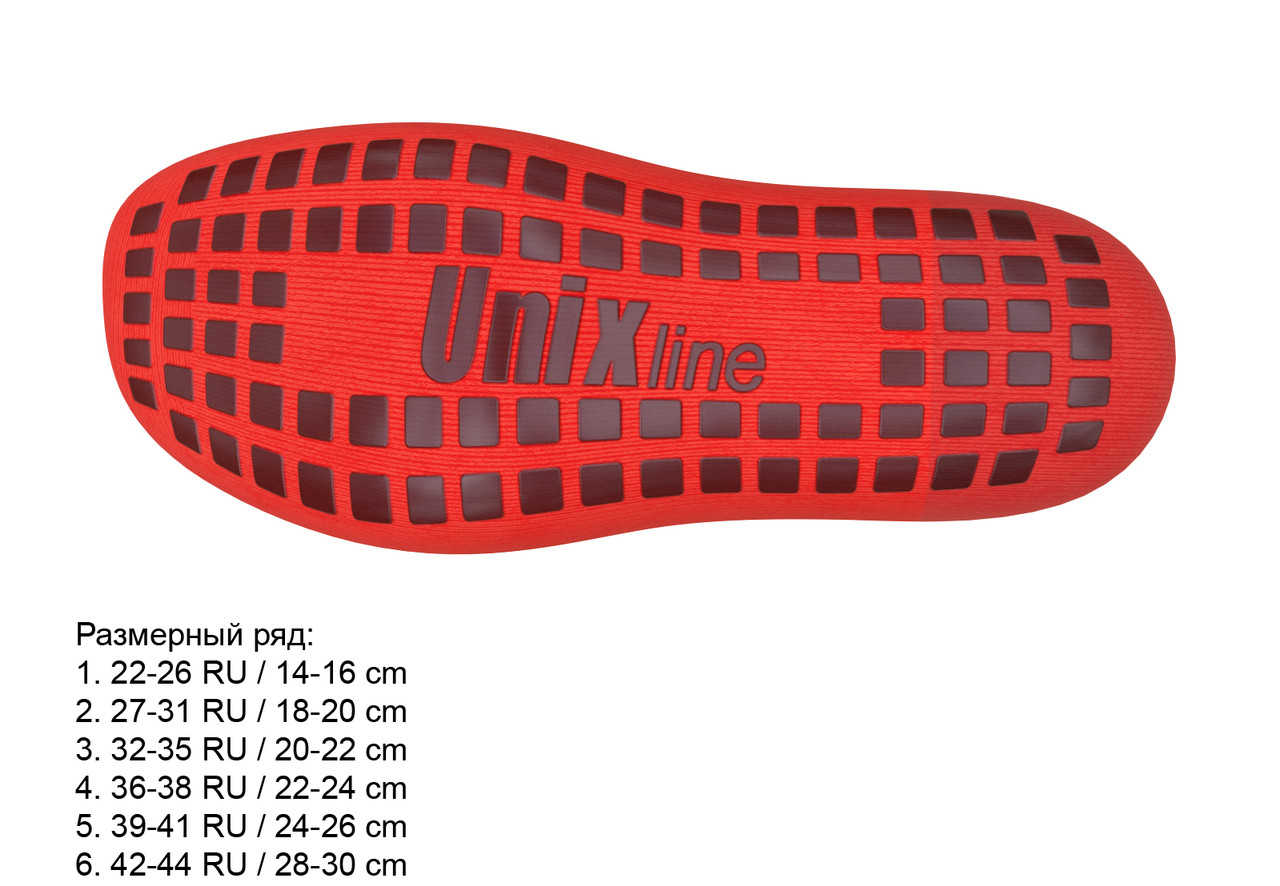 Носки для батута UNIX line (27-31 RU / 18-20 cm) - фото 5 - id-p220950752