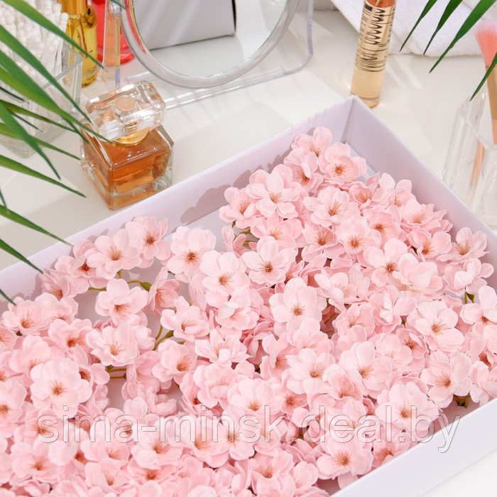 Цветы сакуры мыльные розовые, набор 50 шт - фото 1 - id-p220953875