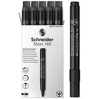 Маркер перманентный Schneider 160, черный, 1-3 мм