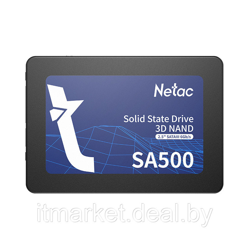 Жесткий диск SSD 120Gb Netac SA500 (NT01SA500-120-S3X) - фото 1 - id-p220952649