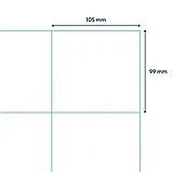 Самоклеящиеся этикетки универсальные "Rillprint", 105x 99 мм, 100 листов, 6 шт, белый, фото 3