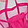 Сумка-шоппер пляжная c термо-карманом , 42*37*15 см, розовый цвет, фото 7