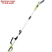 Высоторез электрический Greenworks GPS7220, 720 В, шина 20 см, шаг 3/8", штанга 250 см