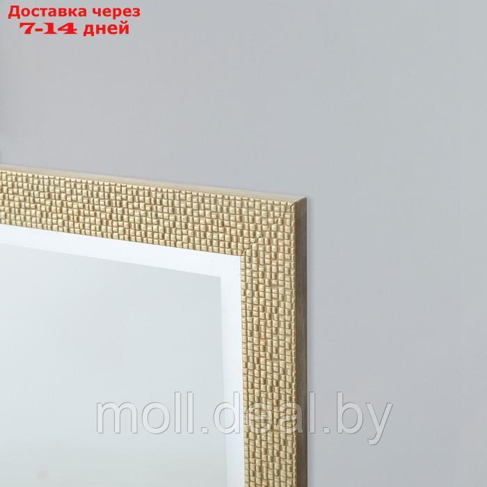 Зеркало с подсветкой, в багете, светлое золото, настенное, 60х80 см - фото 2 - id-p220928109