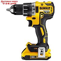 Аккум. дрель-шуруповерт DeWalt DCD 791 P2, 18В, БЗП-13мм, 550/2000об/мин, 70/27Нм, кейс