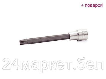 TOPTUL Тайвань Головка 1/2" с насадкой SPLINE M10S удлин. 140мм TOPTUL