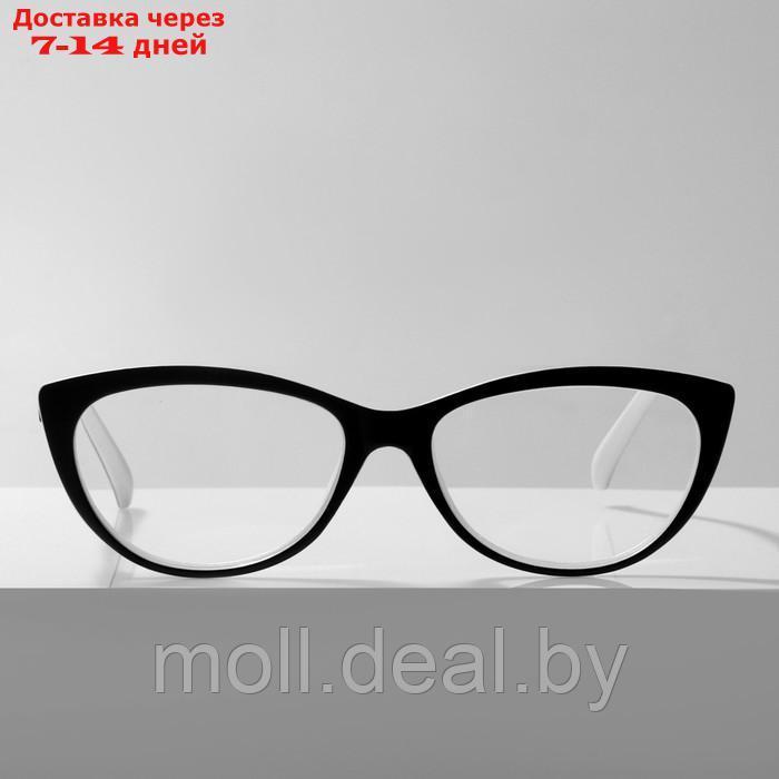 Готовые очки GA0041 (Цвет: C2 черный с белым; диоптрия: -4;тонировка: Нет) - фото 2 - id-p220926196