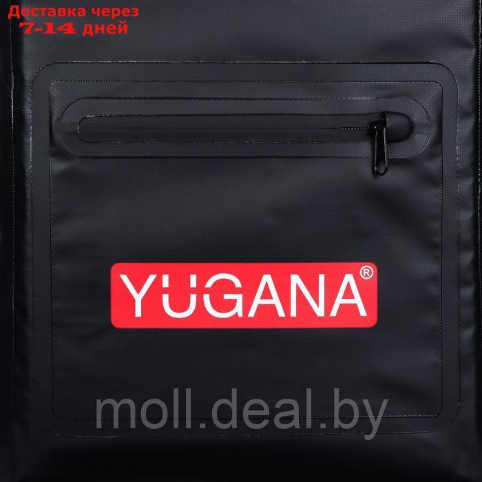 Герморюкзак YUGANA, водонепроницаемый 30 литров, черный - фото 4 - id-p220927182