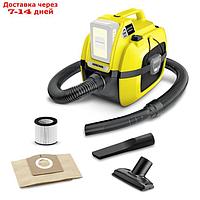 Аккумуляторный пылесос Karcher WD 1 Compact Battery, 18 В, 7 л, БЕЗ АКБ/ЗУ