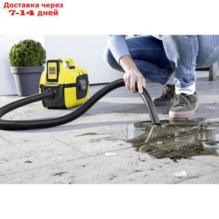 Аккумуляторный пылесос Karcher WD 1 Compact Battery, 18 В, 7 л, БЕЗ АКБ/ЗУ - фото 5 - id-p220932624