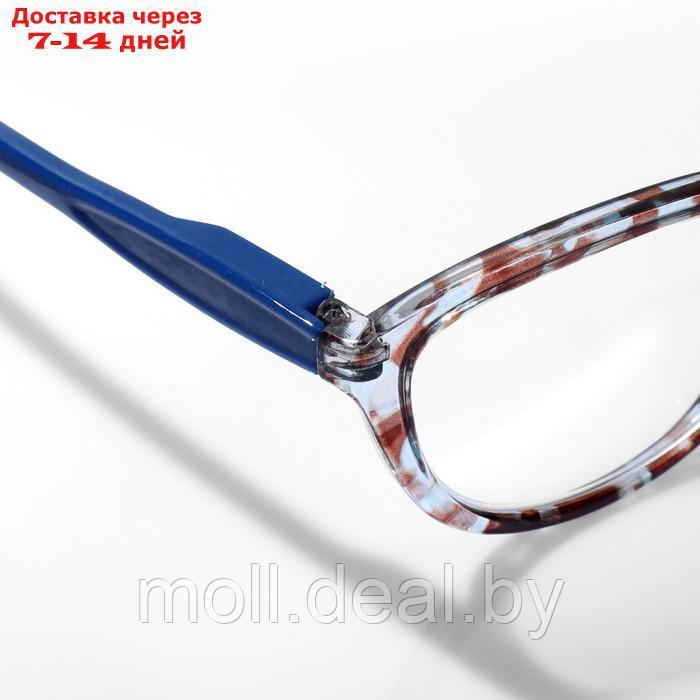 Готовые очки GA0045 (Цвет: C1 коричневый принт; диоптрия:-4; тонировка: Нет) - фото 3 - id-p220926222