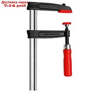 Струбцина BESSEY BE-TPN80S12BE, F-образная, 5500 Н, 120х800 мм, рейка 29х9 мм, из чугуна