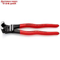 Болторез KNIPEX KN-6101200, пластиковые рукоятки, 200 мм, 64 HRC, черненая