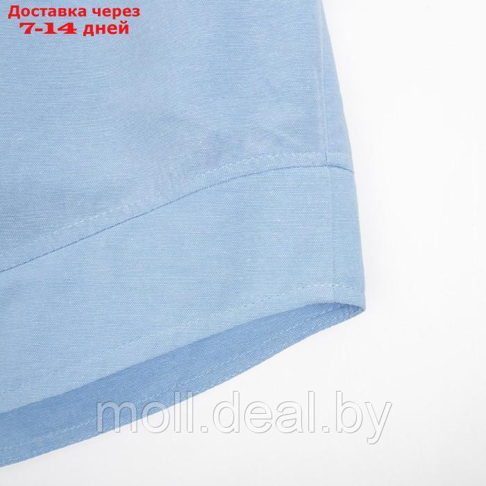 Комплект женский (блузка, шорты) MINAKU: Casual Collection цвет голубой, р-р 44 - фото 2 - id-p220924273