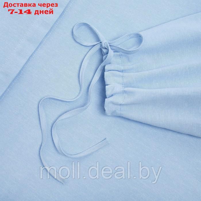 Комплект женский (блузка, шорты) MINAKU: Casual Collection цвет голубой, р-р 44 - фото 8 - id-p220924273