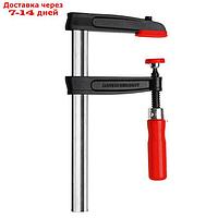 Струбцина BESSEY BE-TPN25B8BE, F-образная, 5500 Н, 80х250 мм, рейка 25х6 мм, из чугуна