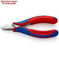 Бокорезы KNIPEX KN-7722115, двухкомпонентные рукоятки, 115 мм, для электроники