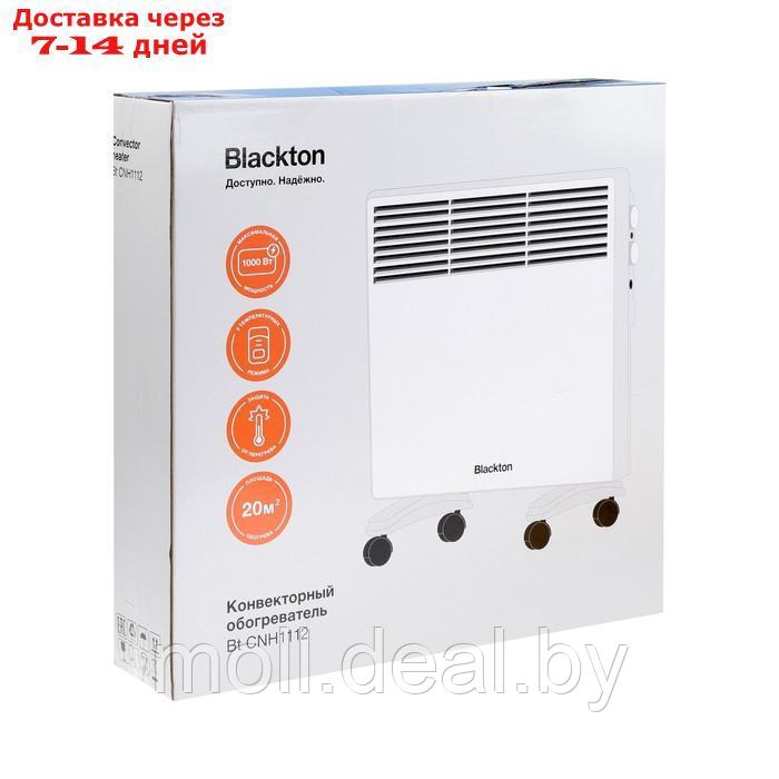 Обогреватель Blackton Bt CNH1112, конвекторный, напольный, 1000 Вт, 20 м², белый - фото 6 - id-p220927269